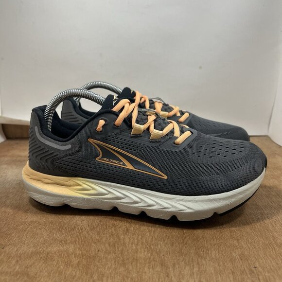 ALTRA  Provision 7 Women’s Size 9 Road Running Shoe Gray Orange AL0A7R70280 - Picture 1 of 9